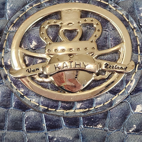 Kathy Van Zeeland Blue Crossbody bag - Picture 9 of 16